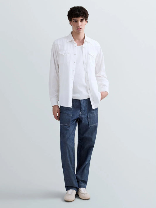 REPLAY | Camicia western in denim bianco - Proposta Legend