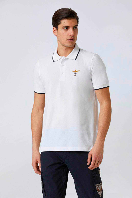 AERONAUTICA MILITARE | Polo basica in cotone a manica corta - Proposta Legend