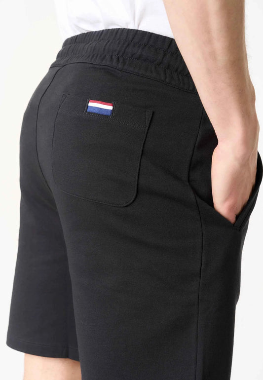 US POLO ASSN | Bermuda da uomo in felpa con elastico in vita BALD