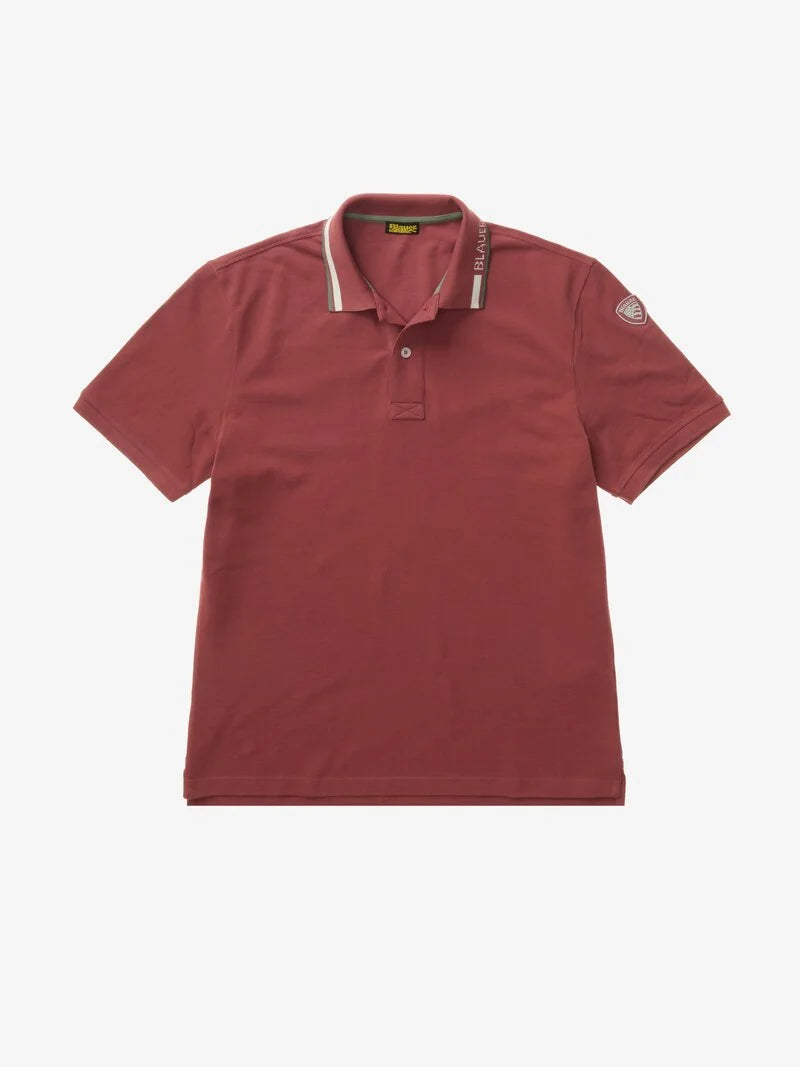 BLAUER | Polo con ricamo sul colletto RANSOM - Proposta Legend