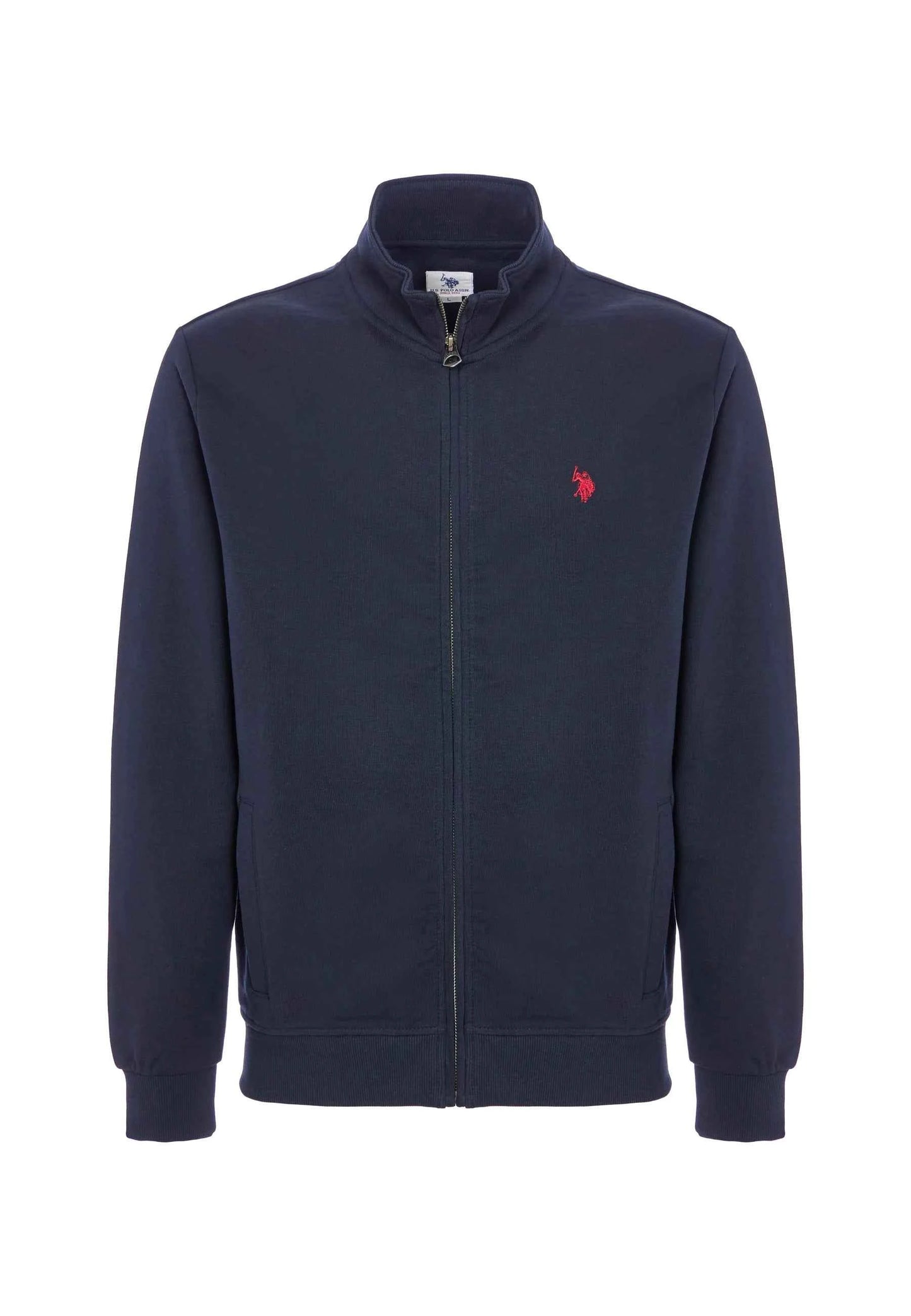 US POLO ASSN | Felpa da uomo full zip a collo alto