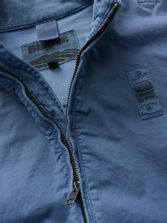 BLAUER | Bomber in cotone uomo BADGER DYED