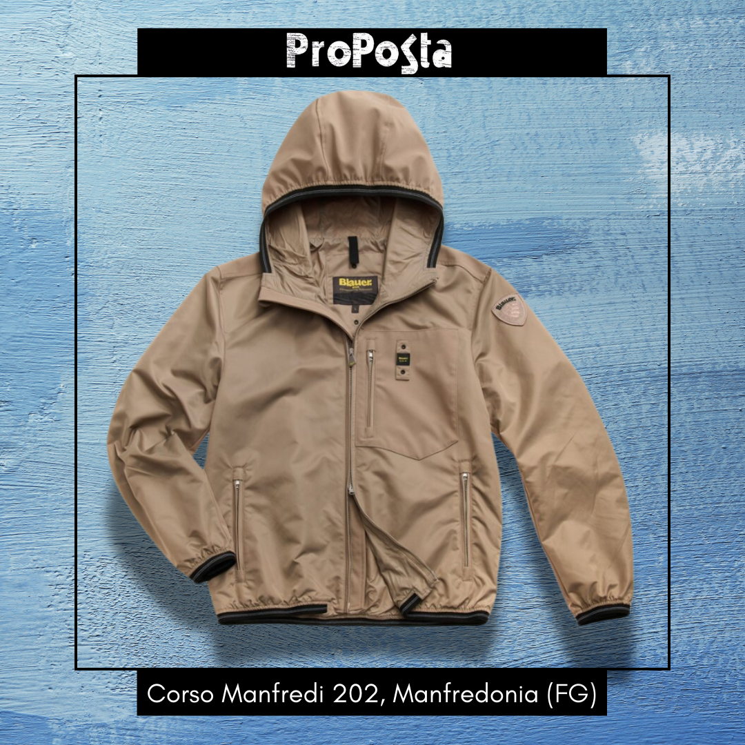 BLAUER | GIUBBETTO NYLON E NEOPRENE RUNDEL - Proposta Legend