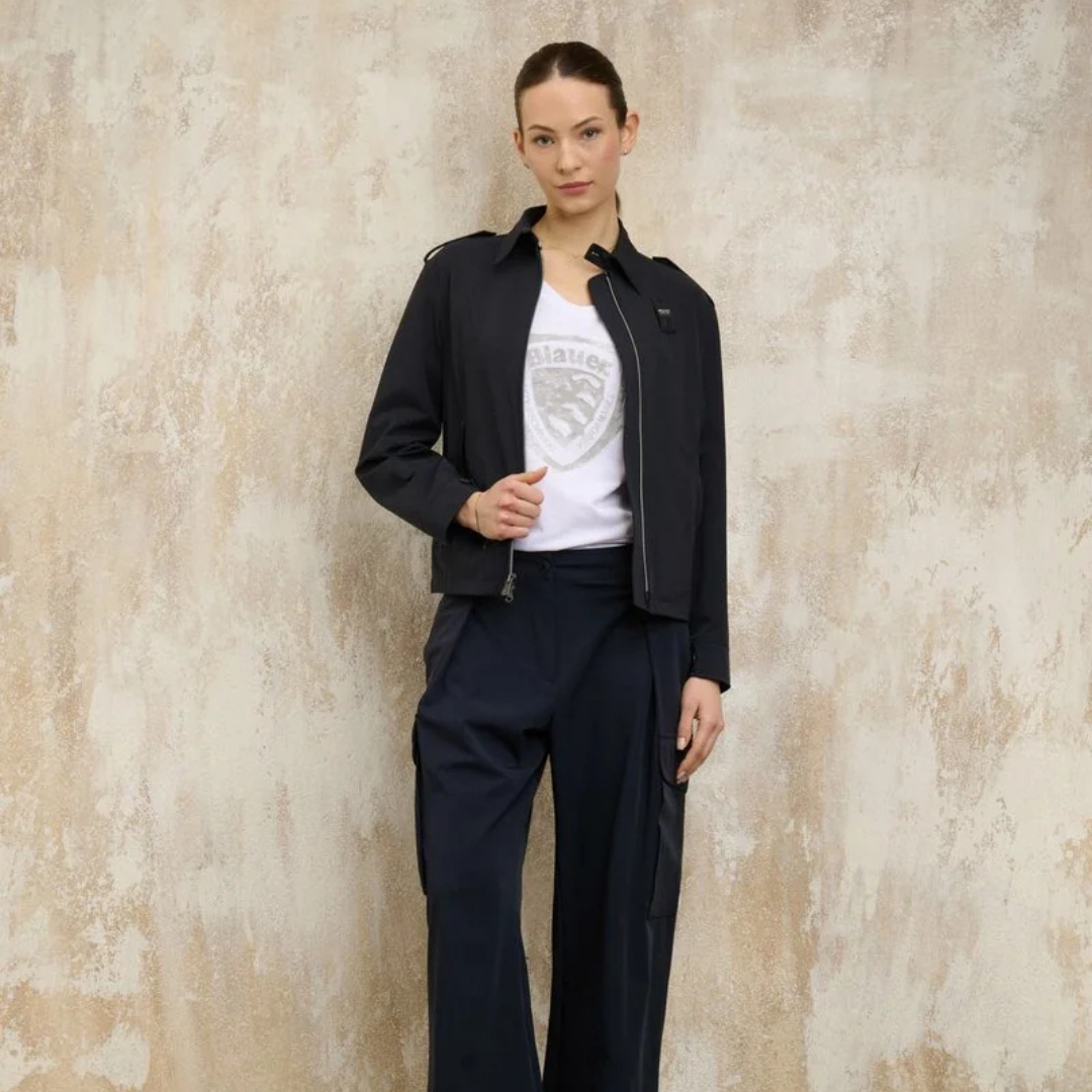 BLAUER | GIACCA CORTA ELASTICIZZATA FLAVIA - Proposta Legend