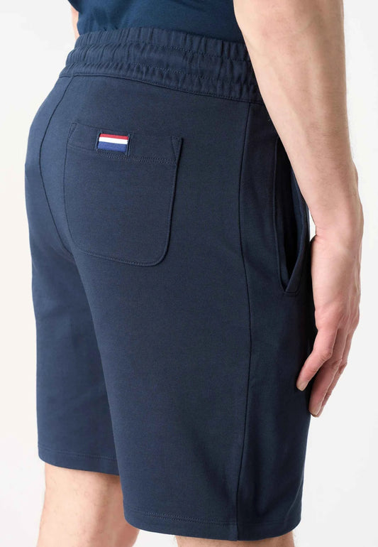 US POLO ASSN | Bermuda da uomo in felpa con elastico in vita BALD