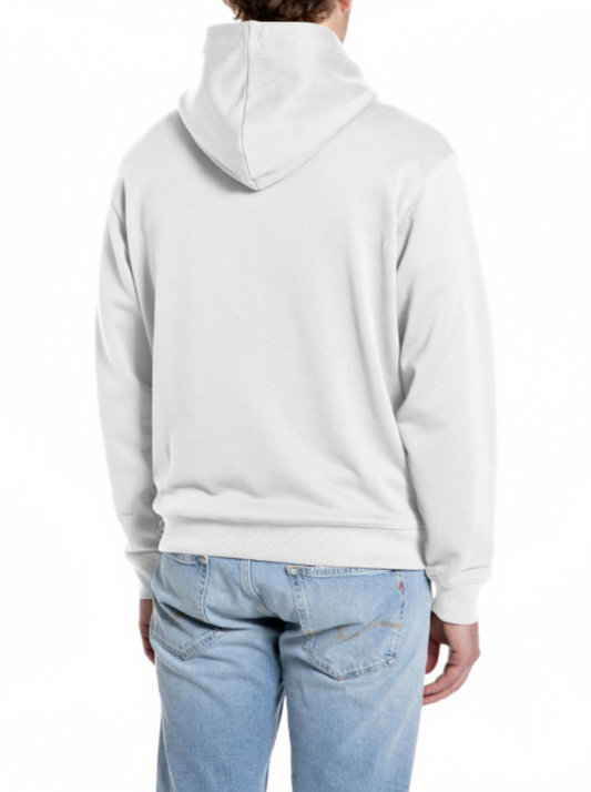 REPLAY | Felpa in cotone con zip e cappuccio TERRY - Proposta Legend