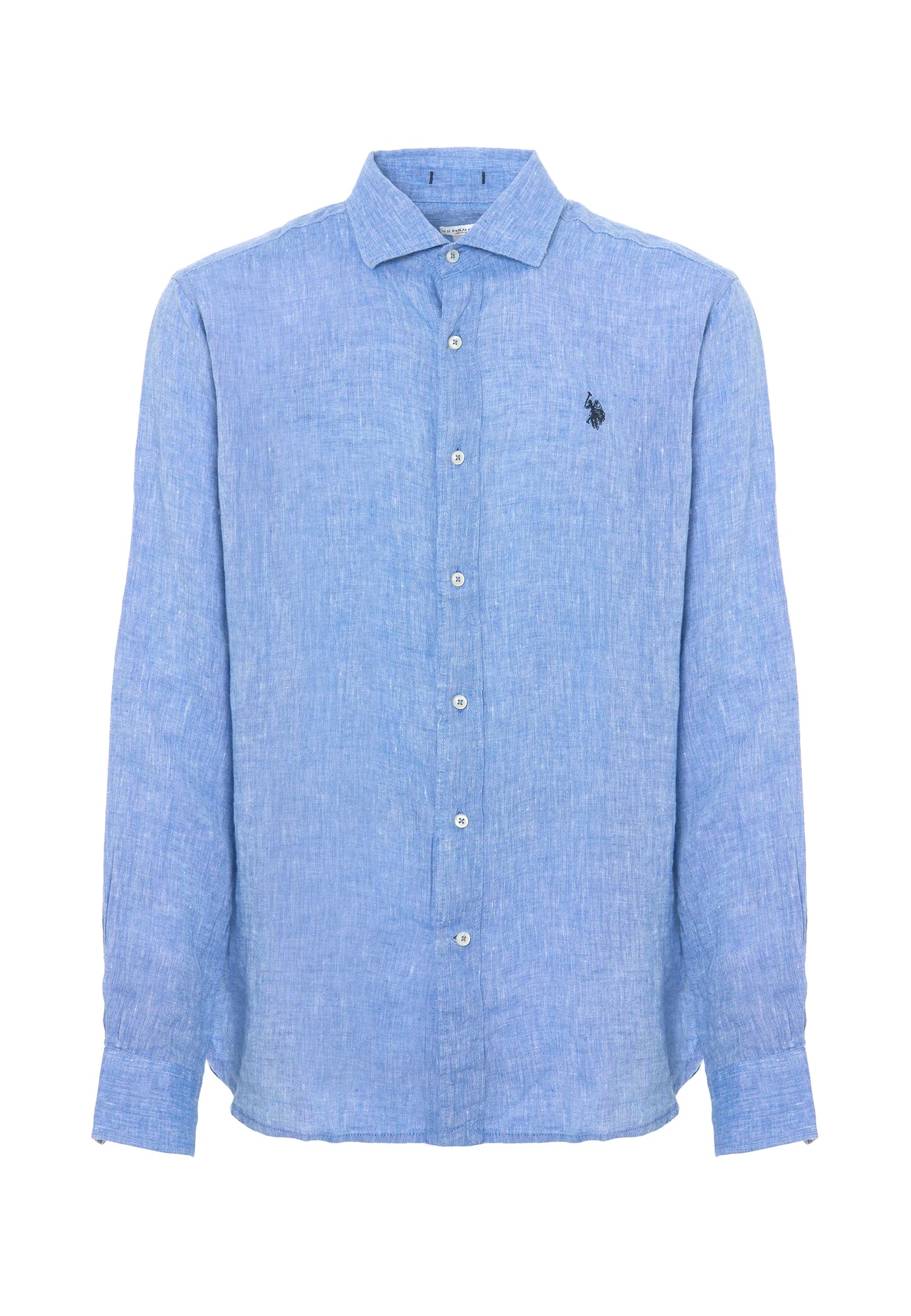 US POLO | Camicia in lino uomo con collo francese CALE - Proposta Legend