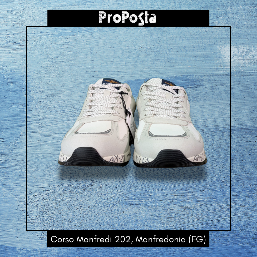 AERONAUTICA MILITARE | Sneaker suola stampata - Proposta Legend