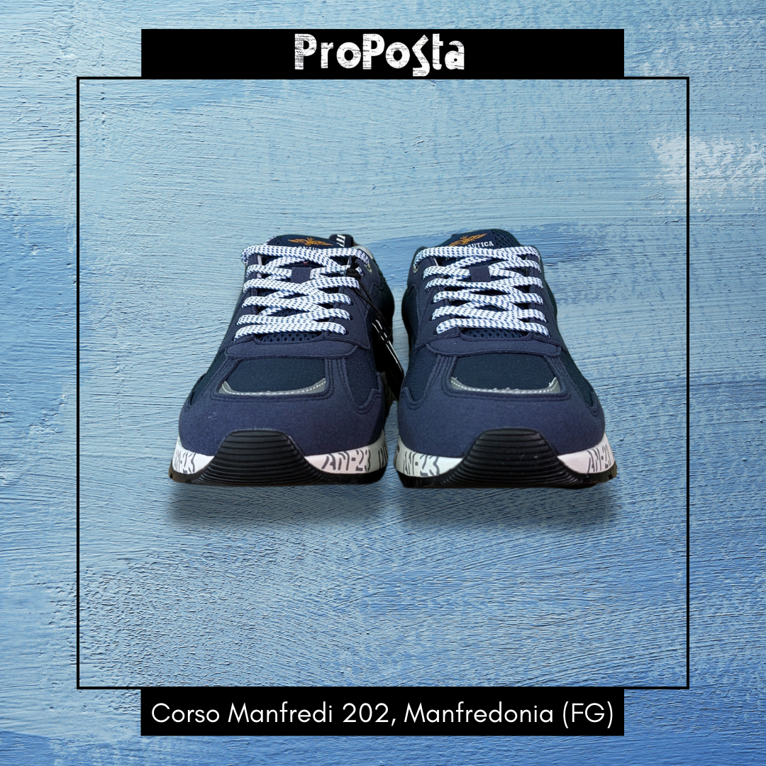 AERONAUTICA MILITARE | Sneaker suola stampata - Proposta Legend