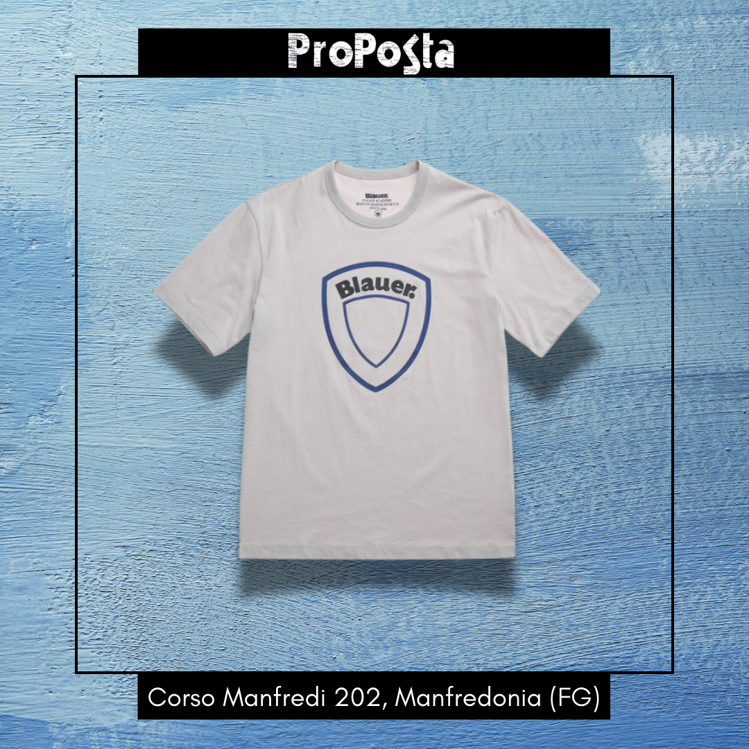BLAUER | T-Shirt Scudo