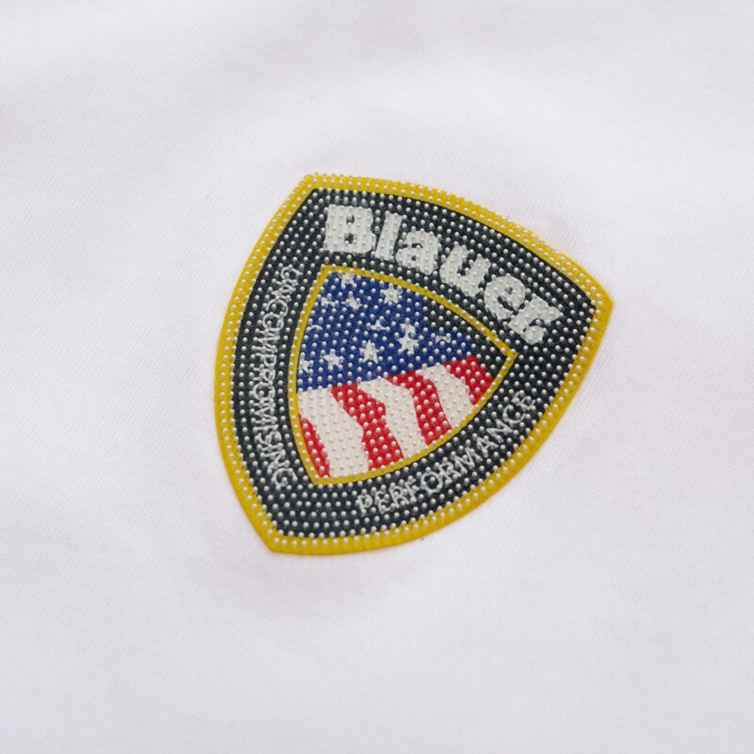BLAUER | T-Shirt Logo Gommato - Proposta Legend