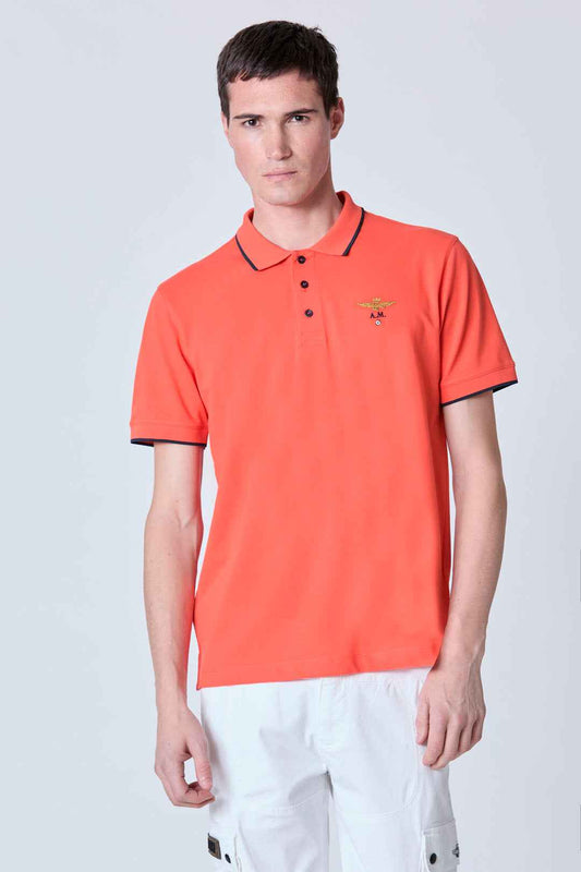 AERONAUTICA MILITARE | Polo basica in cotone a manica corta - Proposta Legend