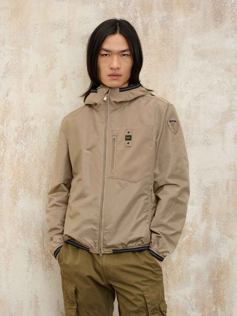 BLAUER | GIUBBETTO NYLON E NEOPRENE RUNDEL - Proposta Legend