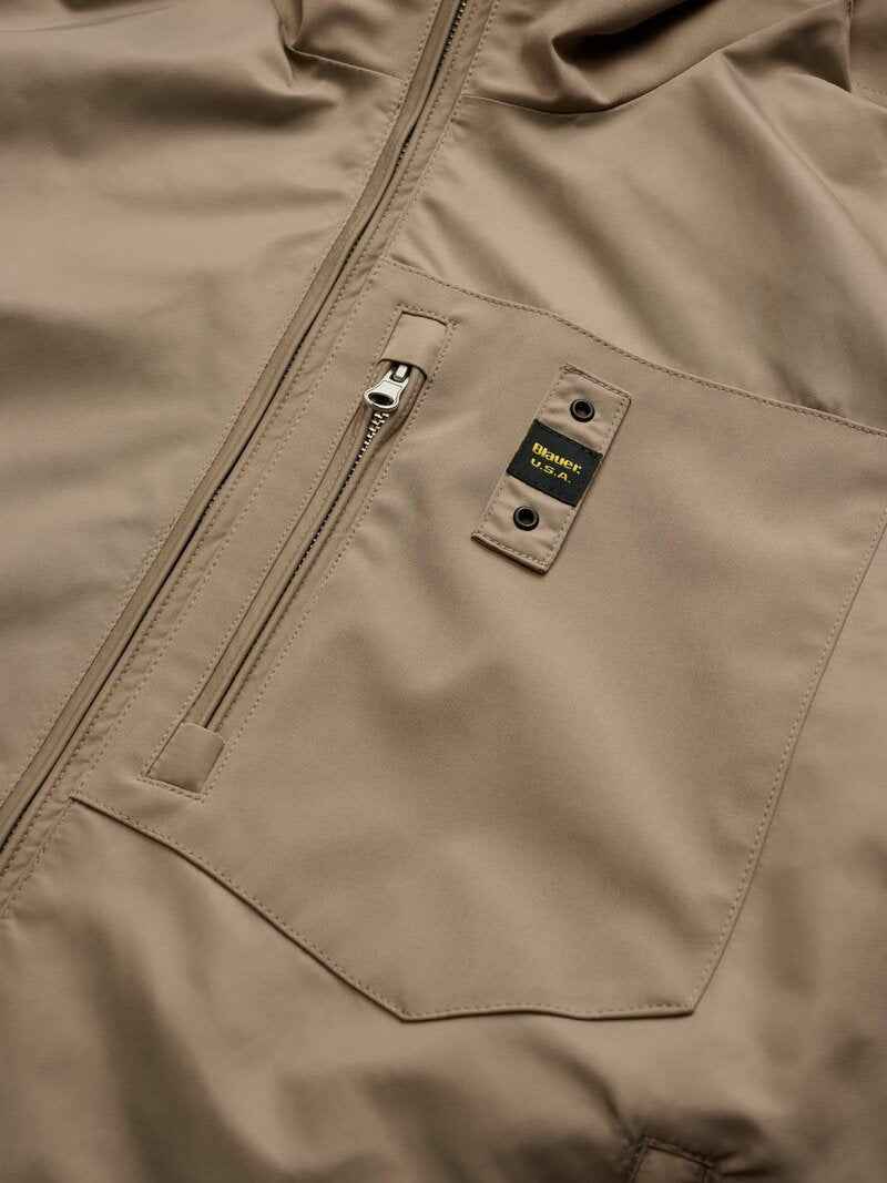 BLAUER | GIUBBETTO NYLON E NEOPRENE RUNDEL - Proposta Legend