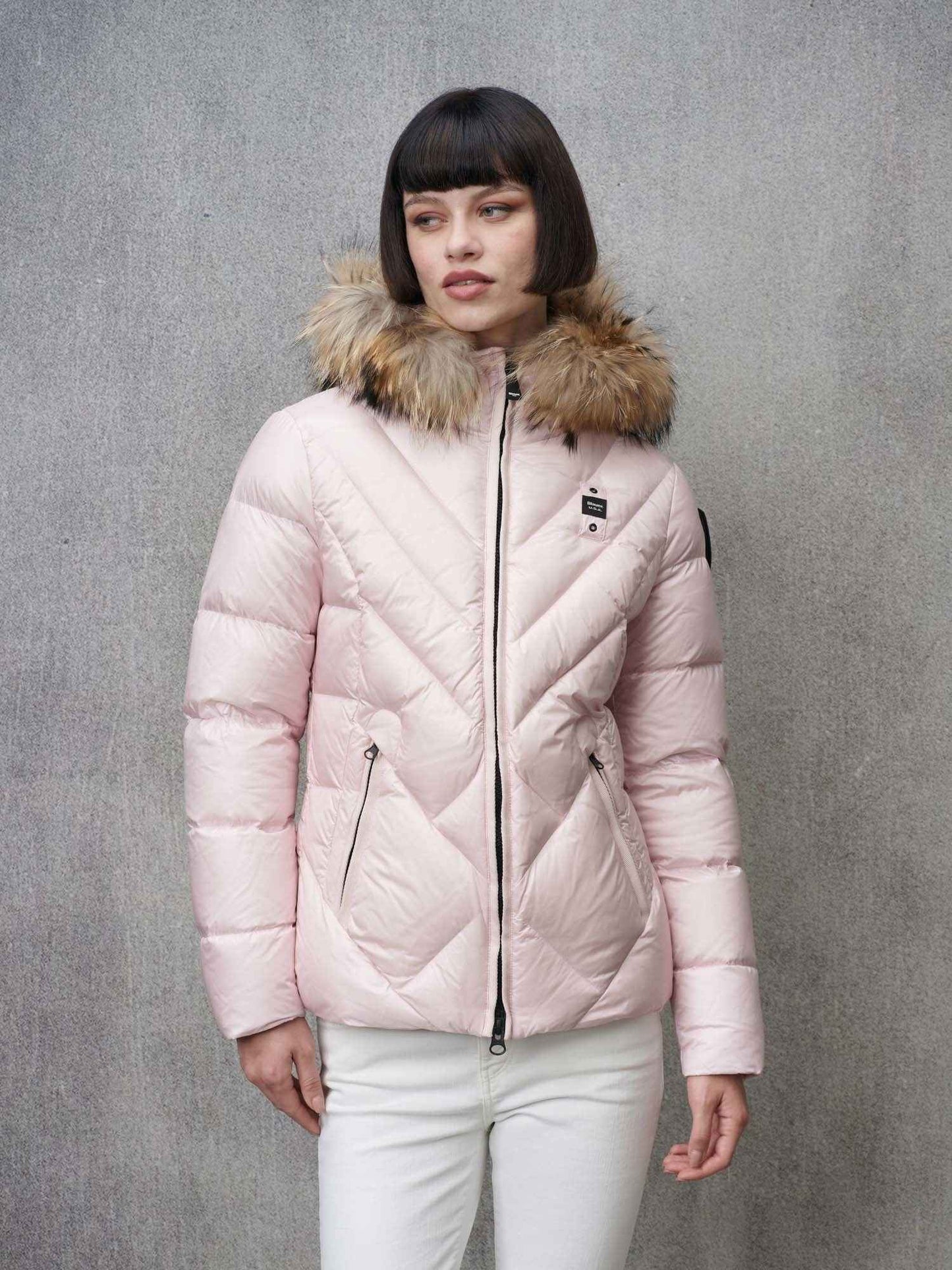 BLAUER PIUMINO A LINEE GEOMETRICHE ALICIA - Proposta Legend