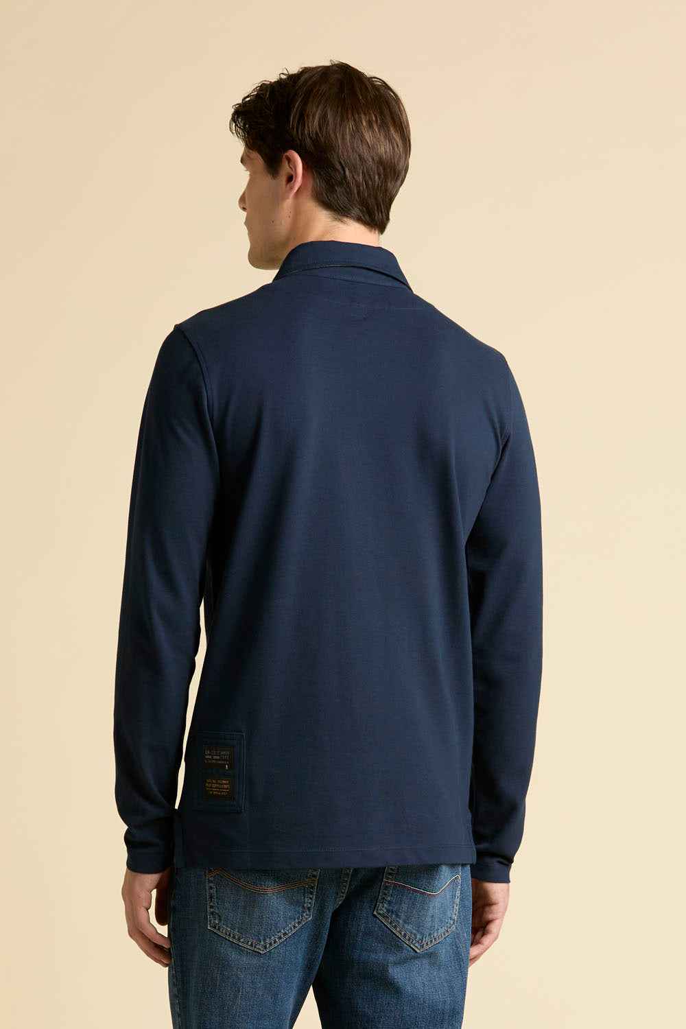 AERONAUTICA MILITARE | Polo in piqué con aquila in metallo