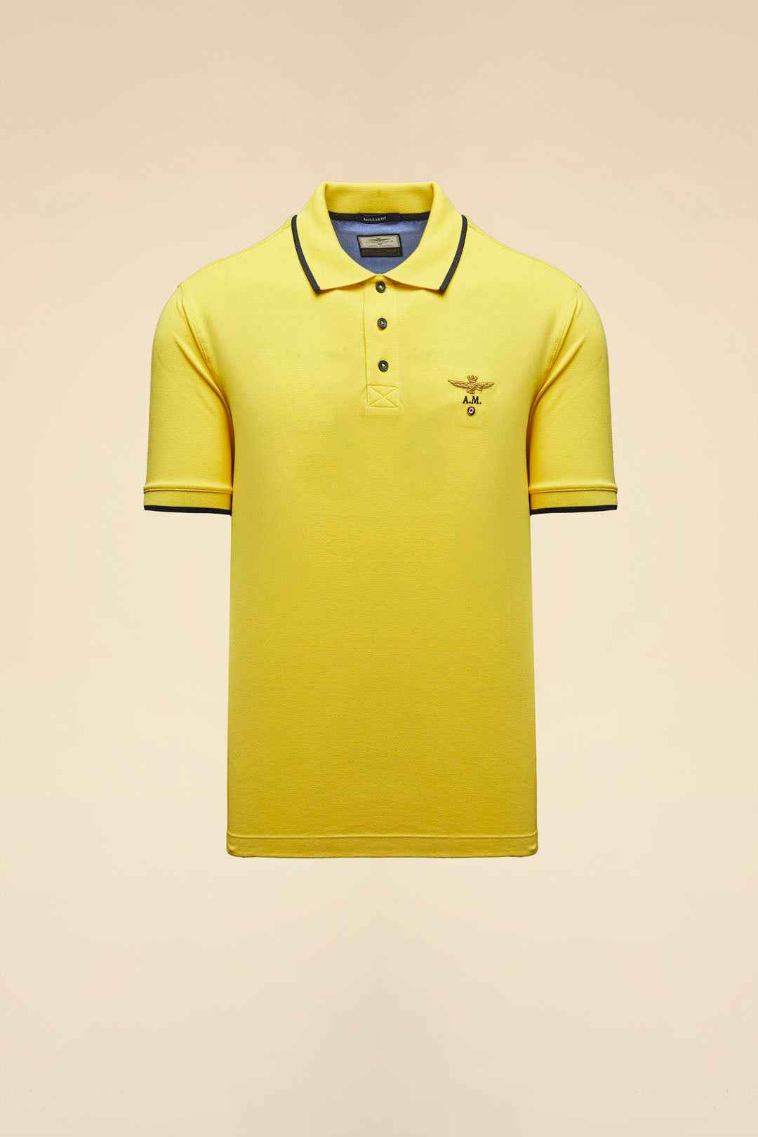 AERONAUTICA MILITARE | Polo basica in cotone a manica corta