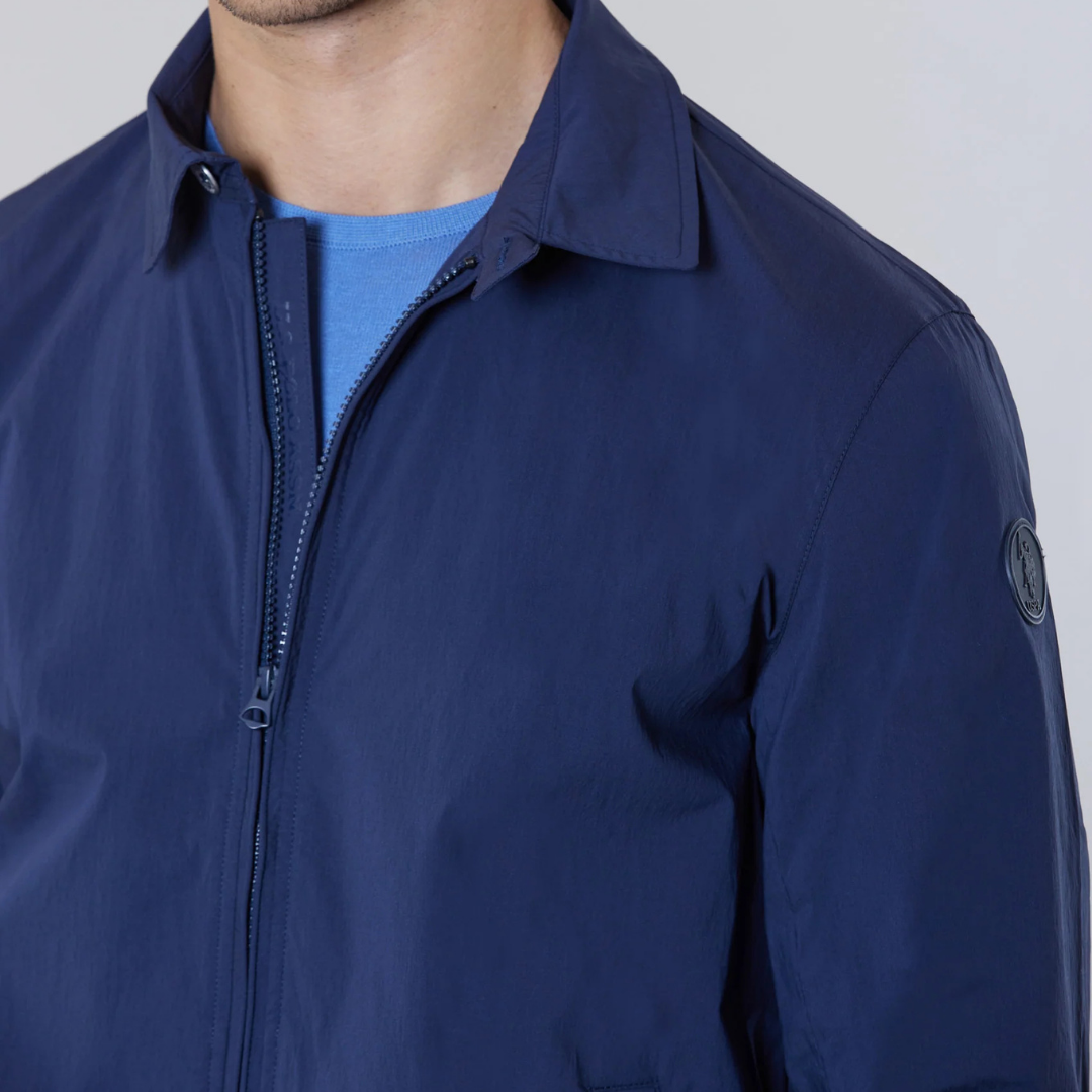 US POLO | Giacca full zip in cotone stretch nylon - Proposta Legend