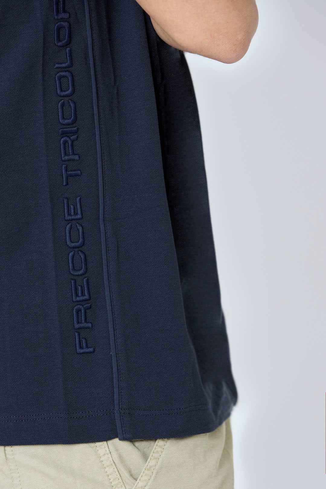 AERONAUTICA MILITARE | Polo con stampa high density e piping