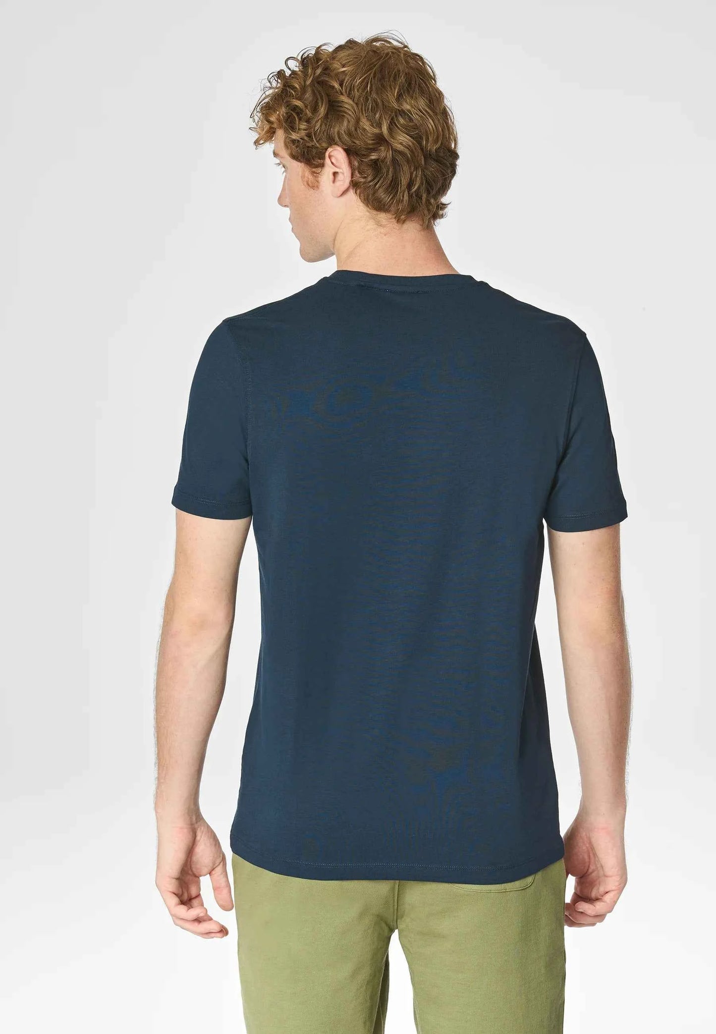 US POLO | T-shirt a maniche corte in cotone stretch con logo