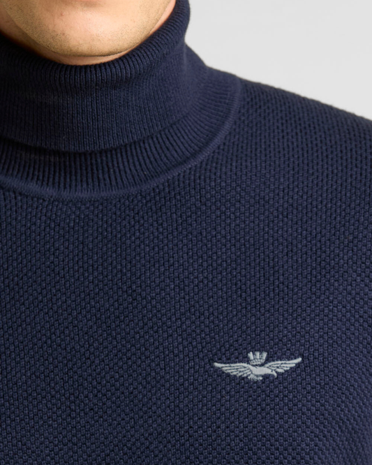 AERONAUTICA MILITARE | Maglione a collo alto in misto lana