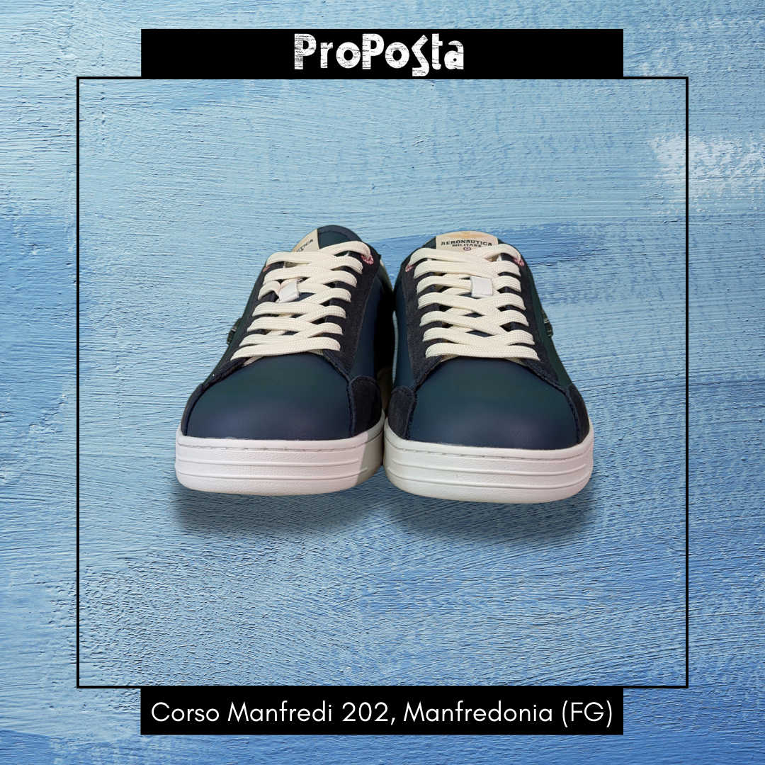 AERONAUTICA MILITARE | Sneaker in semi pelle - Proposta Legend