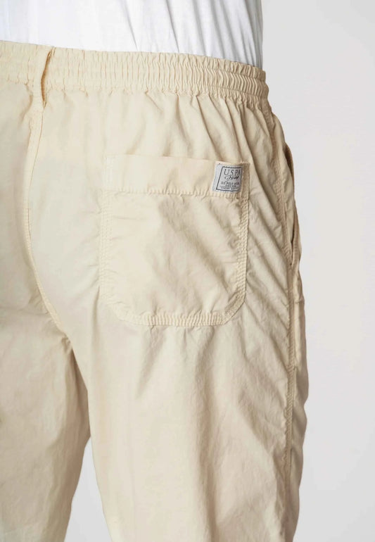 US POLO | Pantalone chino in cotone stretch popeline