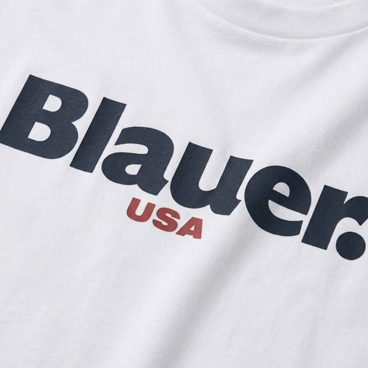 BLAUER | T-Shirt con logo sul petto ERNST