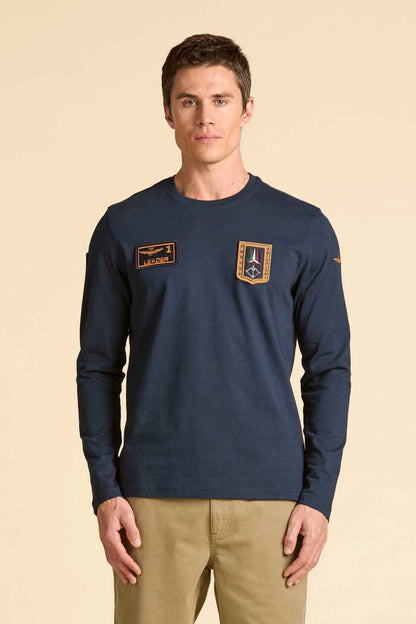 AERONAUTICA MILITARE | T-shirt con patches Frecce Tricolori