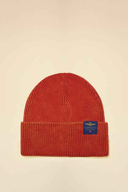 AERONAUTICA MILITARE | Berretto in cotone tinto capo