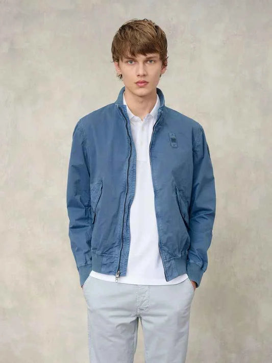 BLAUER | Bomber in cotone uomo BADGER DYED