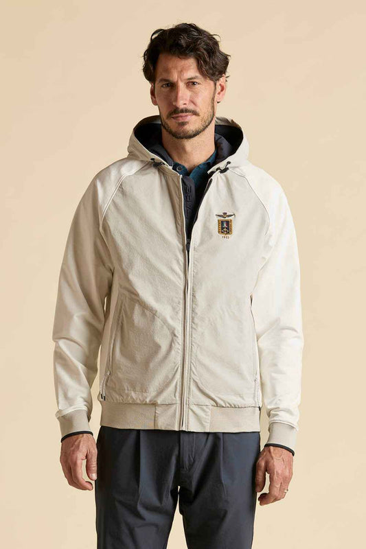 AERONAUTICA MILITARE | Giacca ibrida con cappuccio removibile