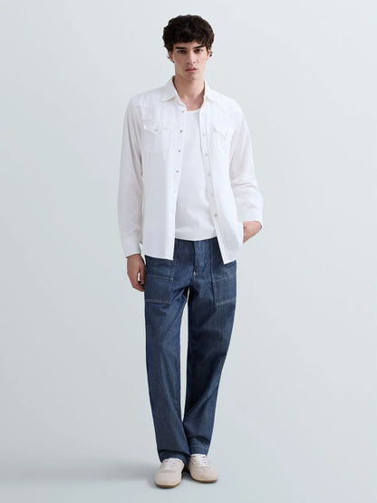 REPLAY | Camicia western in denim bianco - Proposta Legend
