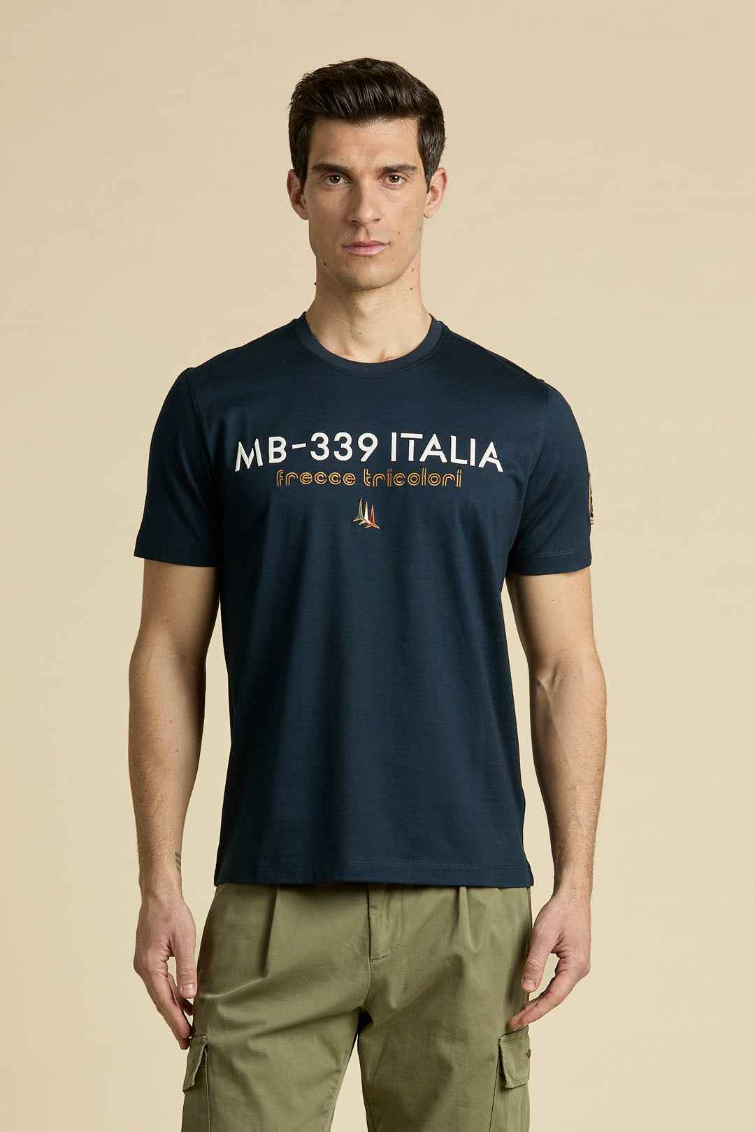 AERONAUTICA MILITARE | T-shirt ricamata Frecce Tricolori