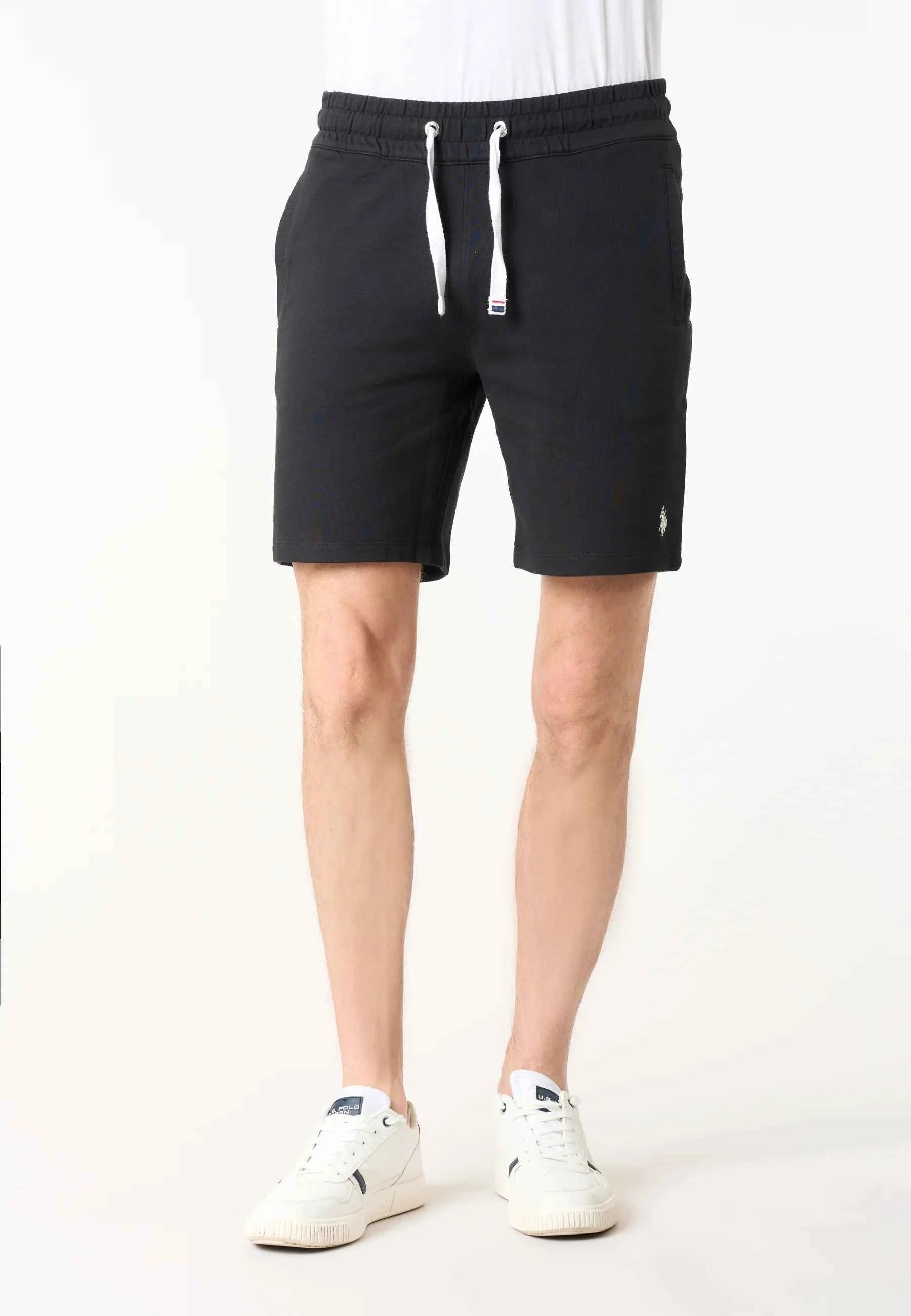 US POLO ASSN | Bermuda da uomo in felpa con elastico in vita BALD