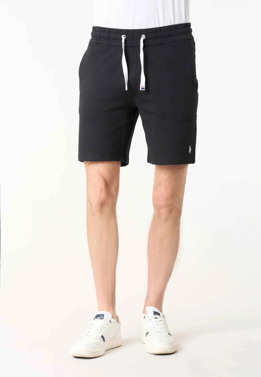 US POLO ASSN | Bermuda da uomo in felpa con elastico in vita BALD