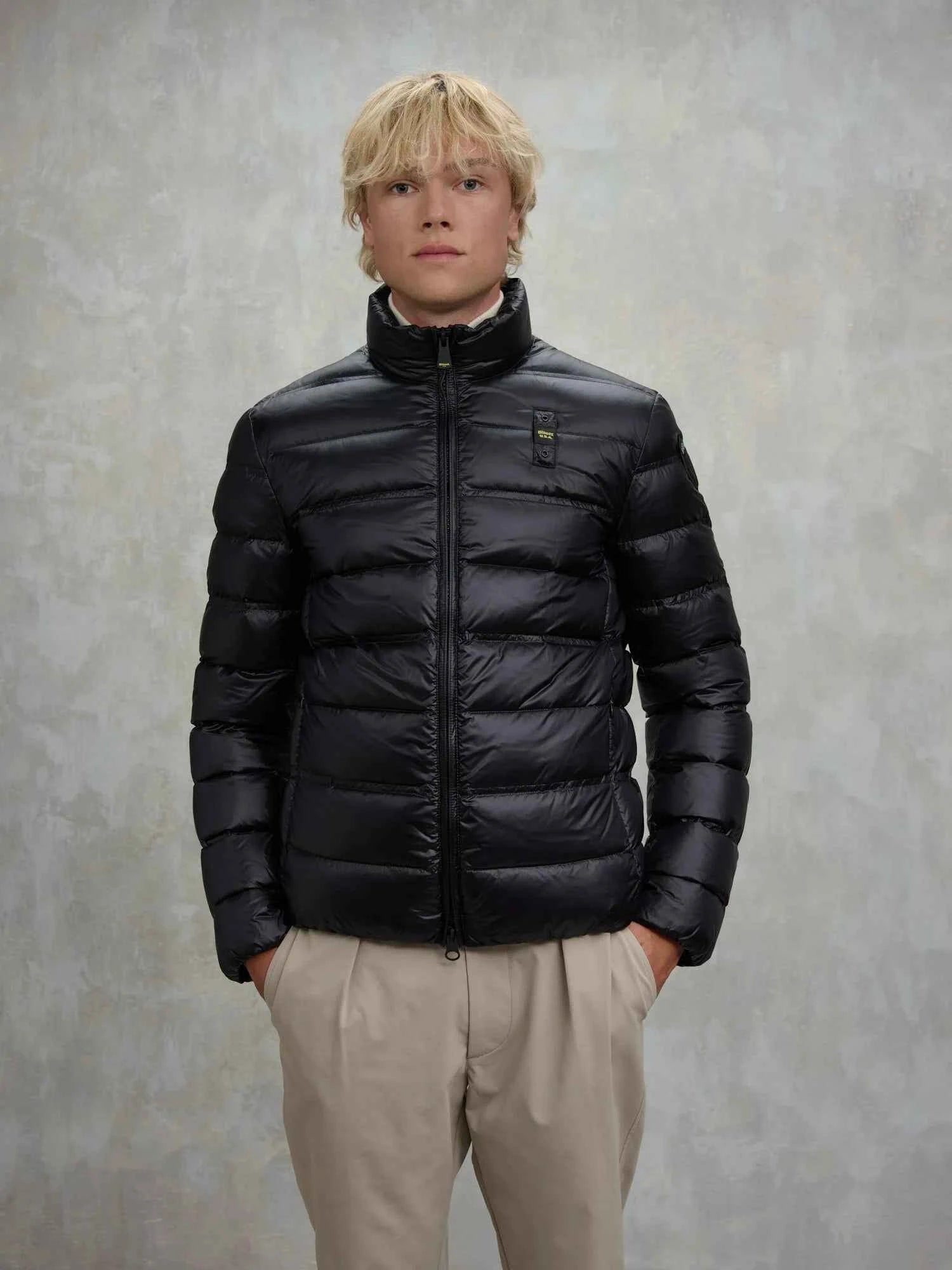 BLAUER | Piumino con collo alla coreana BELMONT