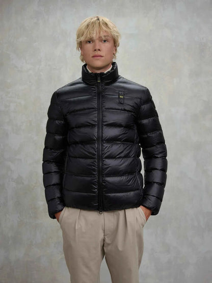 BLAUER | Piumino con collo alla coreana BELMONT