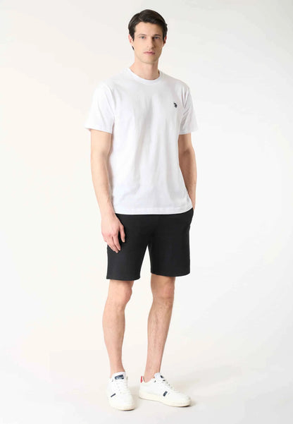 US POLO ASSN | Bermuda da uomo in felpa con elastico in vita BALD