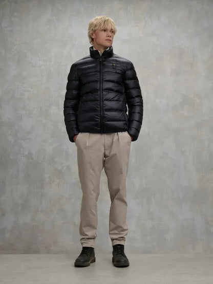 BLAUER | Piumino con collo alla coreana BELMONT