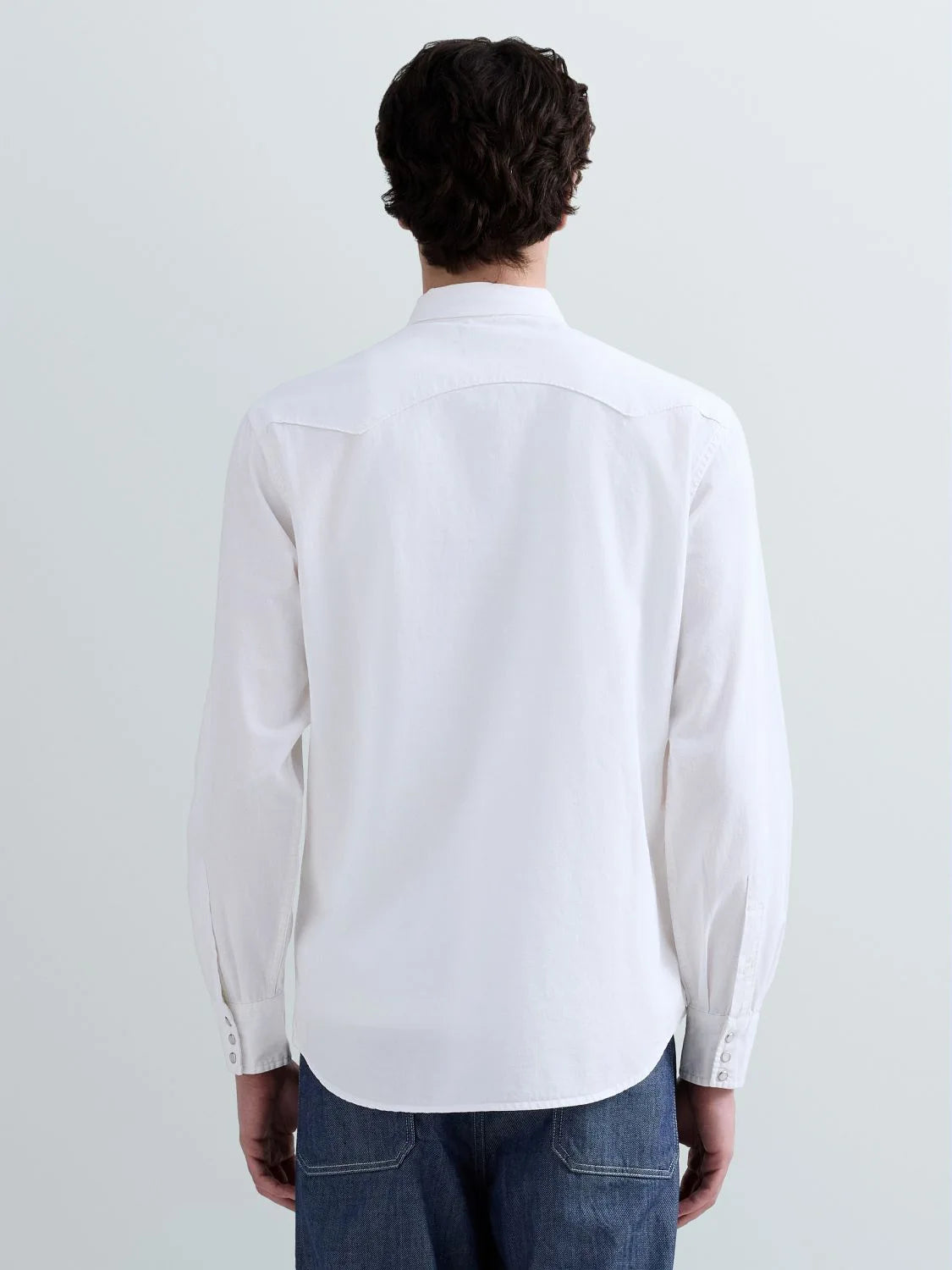 REPLAY | Camicia western in denim bianco - Proposta Legend