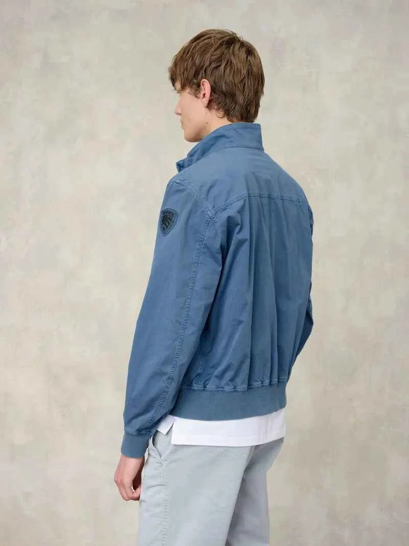 BLAUER | Bomber in cotone uomo BADGER DYED