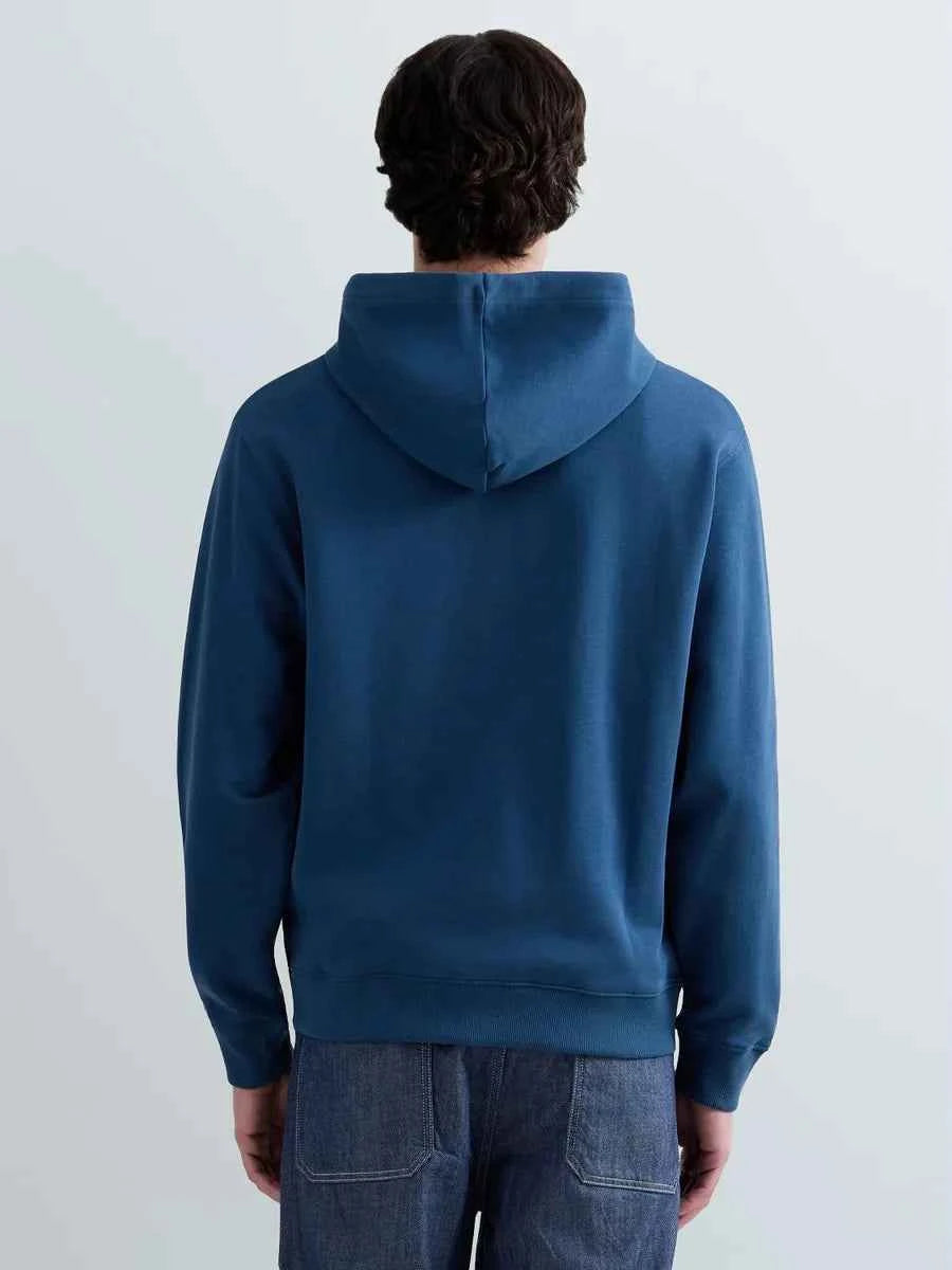 REPLAY | Felpa in cotone con zip e cappuccio TERRY
