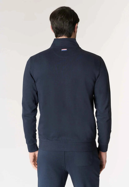 US POLO ASSN | Felpa da uomo full zip a collo alto