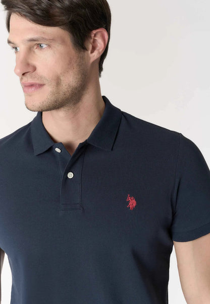 US POLO ASSN | Polo basic uomo in cotone piquet KING
