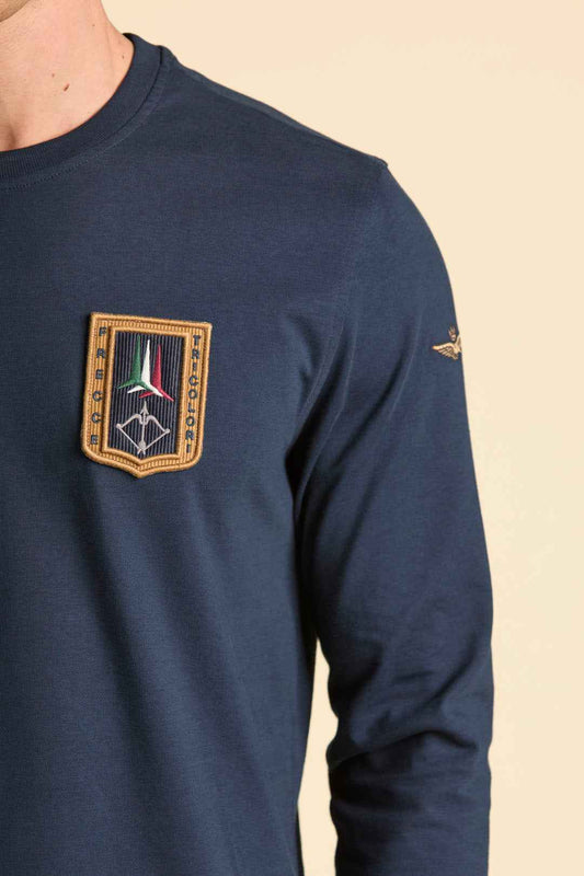 AERONAUTICA MILITARE | T-shirt con patches Frecce Tricolori