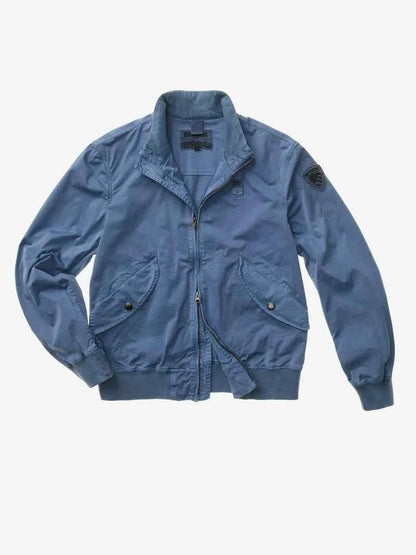 BLAUER | Bomber in cotone uomo BADGER DYED
