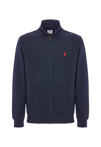 US POLO ASSN | Felpa da uomo full zip a collo alto