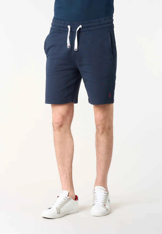 US POLO ASSN | Bermuda da uomo in felpa con elastico in vita BALD