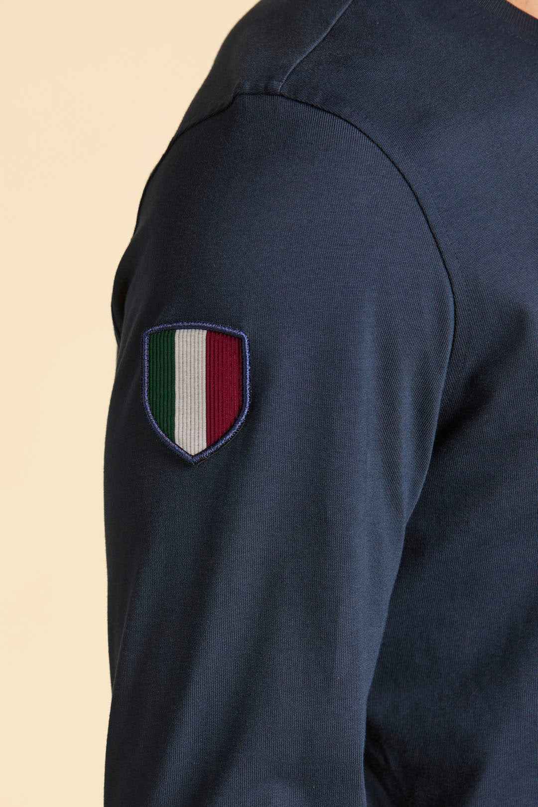 AERONAUTICA MILITARE | T-shirt con patches Frecce Tricolori